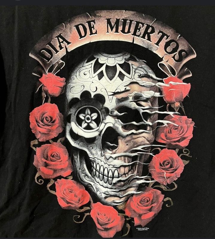 Camiseta Calavera Dia de Muertos
