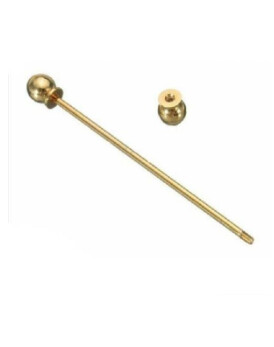 PLAIN GOLD COLLAR BAR PIN
