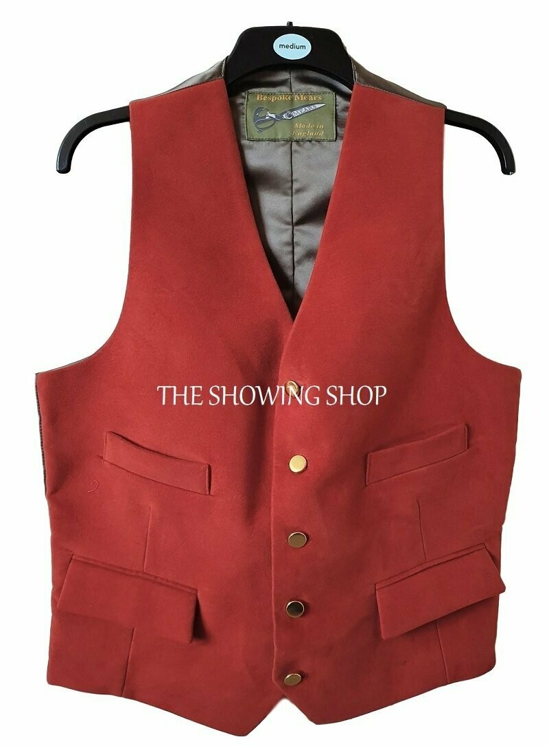 mens moleskin waistcoat