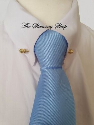 ADULTS ZIP READY TIED SHOWING TIE - BABY BLUE