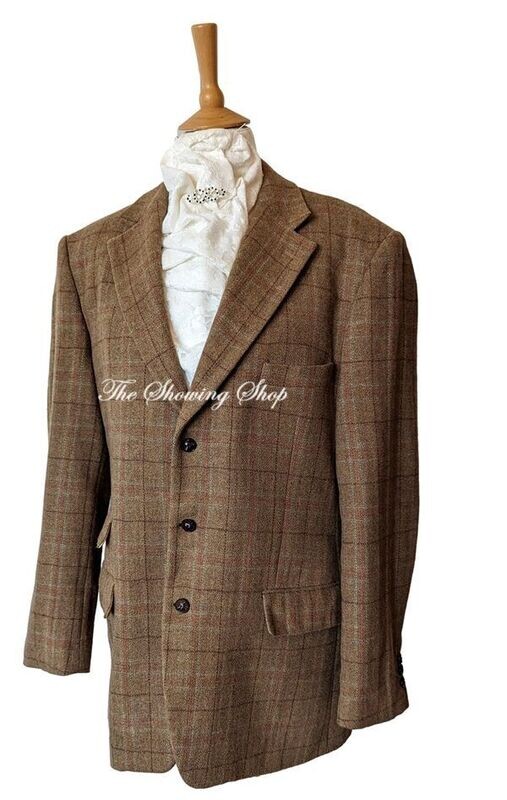 MENS HUNTER OUTDOOR FERN TWEED JACKET SIZE 44