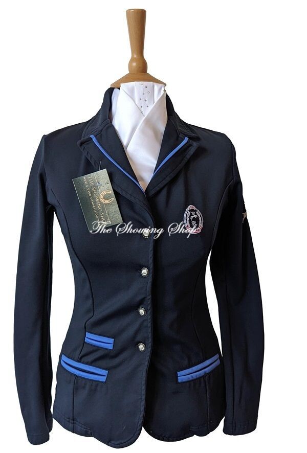 LADIES/ MAIDS SPOOKS NAVY COMPETITION JACKET SIZE 8-10