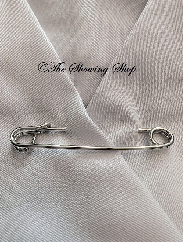 SILVER HUNTING STOCK PIN