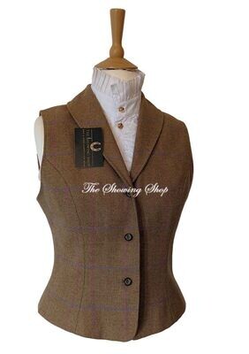 CORDINGS OF PICADILLY TWEED WAISTCOAT SIZE 14