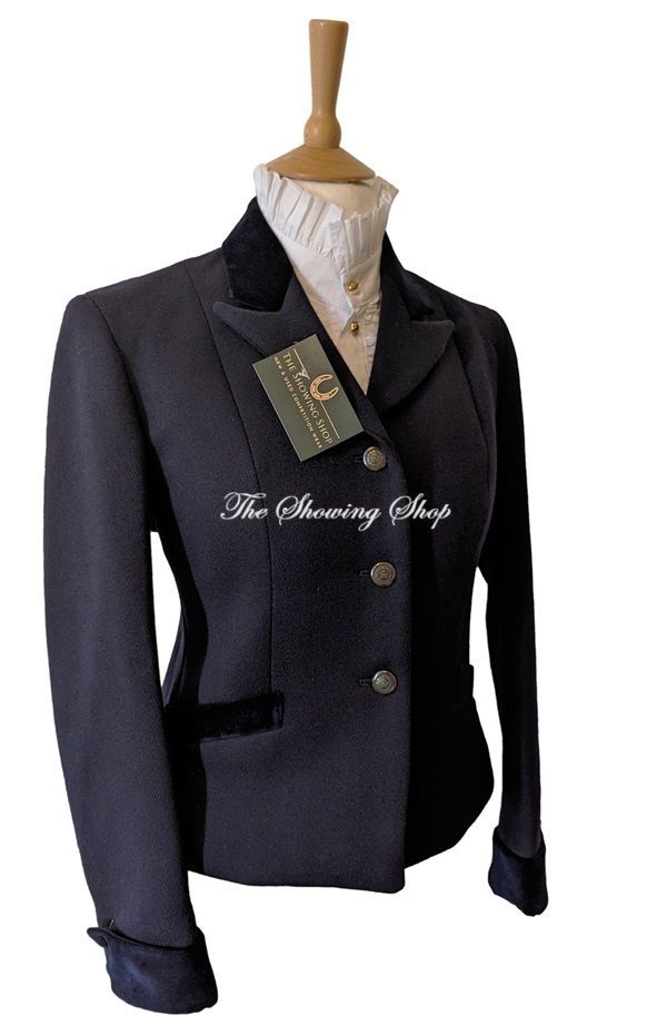 Navy wool show jacket deals