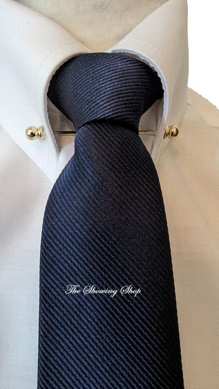 CHILDS ZIP READY TIED SHOWING TIE - NAVY BLUE