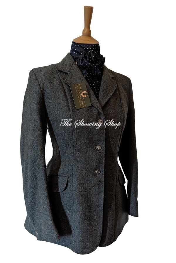 BRAND NEW CALDENE GATCOMBE TEAL TWEED JACKET SIZE 14 (38)