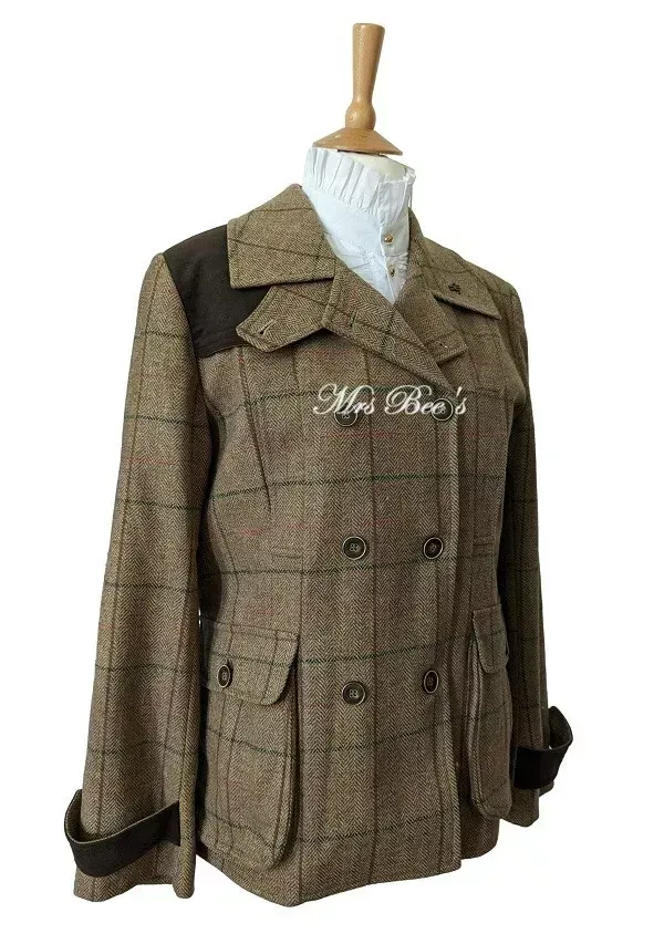 BRAND NEW LADIES CALDENE WILDERHOPE TWEED SHOOTING JACKET SIZE 8