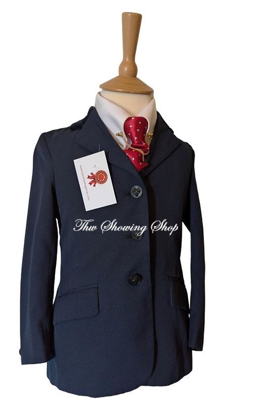 CHILDS FOXLEY NAVY WOOL SHOWING JACKET SIZE 24