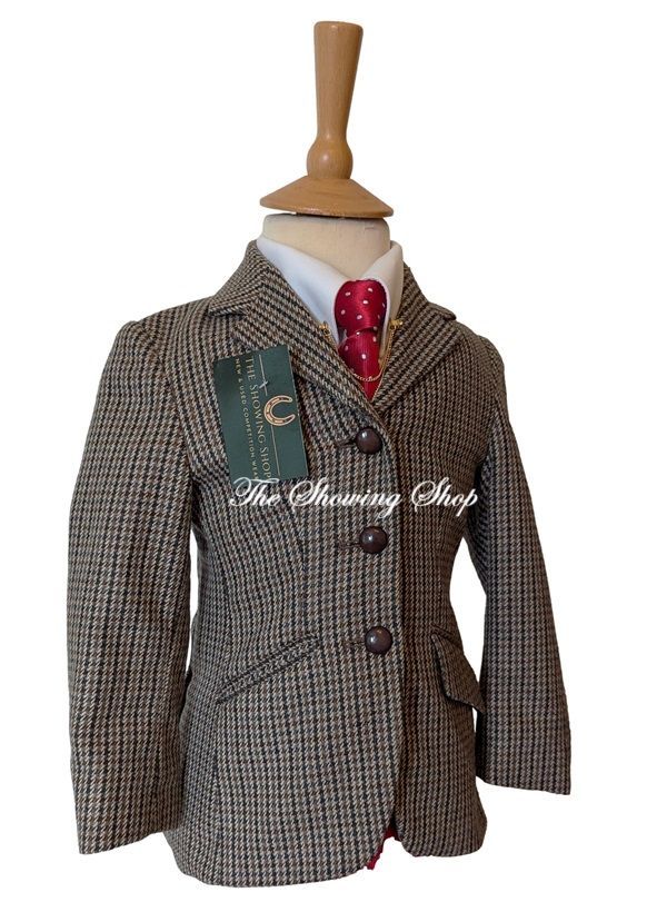 CHILDS MEARS BOLD CHECK TWEED JACKET SIZE 22