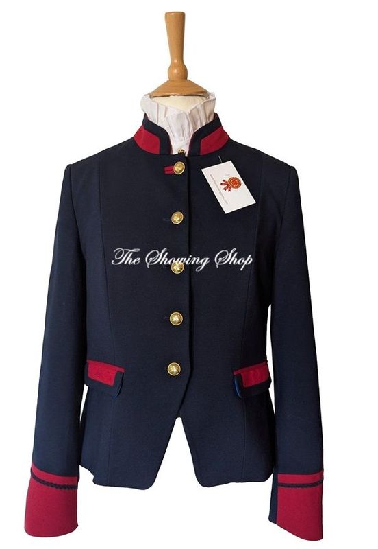 LADIES NAVY & RED LEADERS JACKET SIZE 16