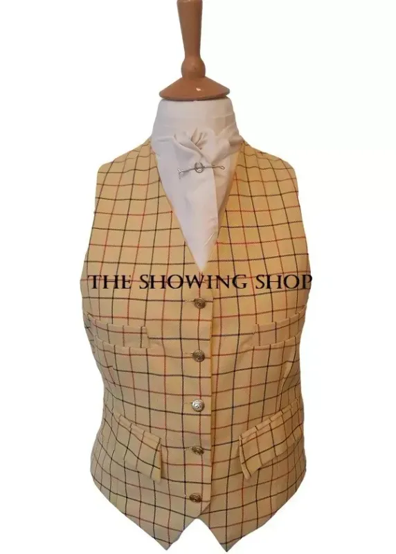 BRAND NEW LADIES EQUETECH TATERSALL WAISTCOAT SIZE 14