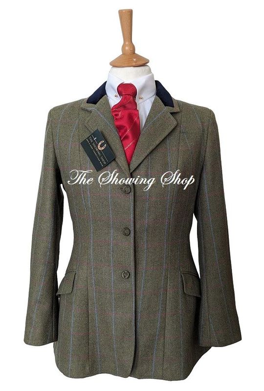 LADIES CALDENE HICKSTEAD GREEN TWEED JACKET SIZE 12 (36)