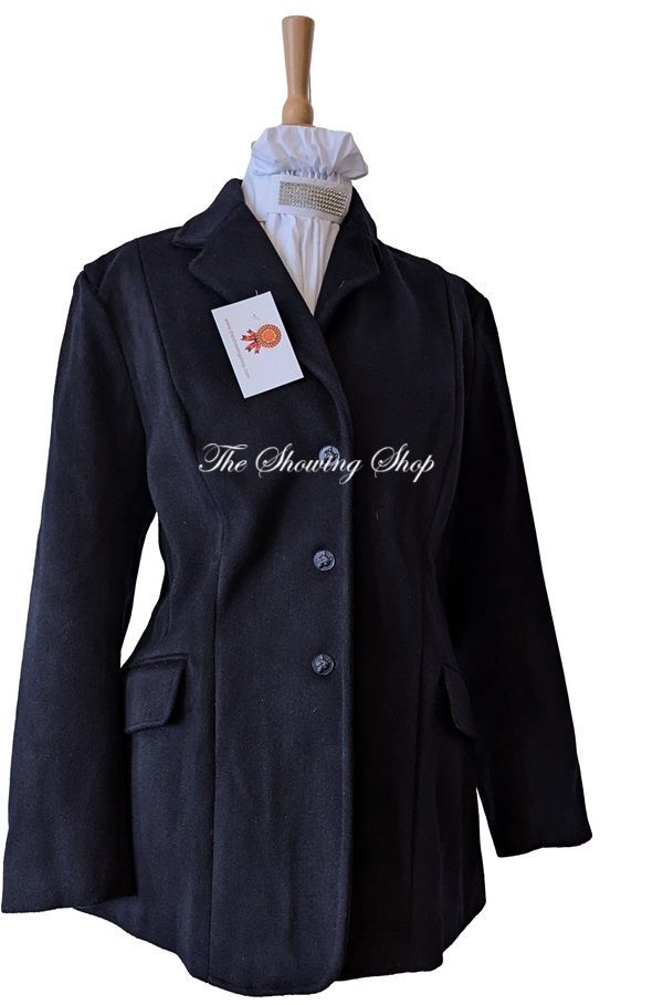 LADIES REGENCY NAVY WOOL HEAVYWEIGHT JACKET SIZE 18