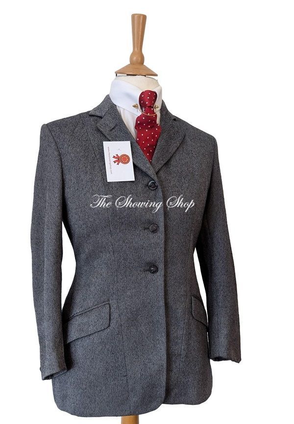 LADIES/ MAIDS FOXLEY BLUE TWEED JACKET SIZE 12 (36)
