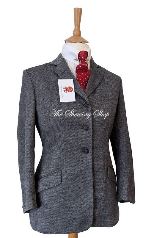 LADIES/ MAIDS FOXLEY BLUE TWEED JACKET SIZE 12 (36)