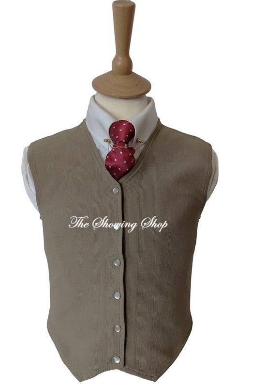 CHILDS BUFF COMPETITION/ HUNTING WAISTCOAT SIZE 28