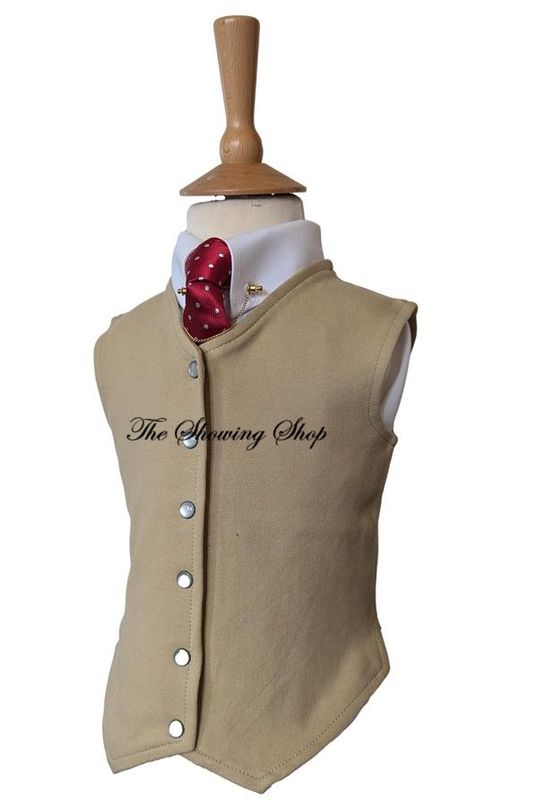CHILDS BUFF COMPETITION/ HUNTING WAISTCOAT SIZE 24