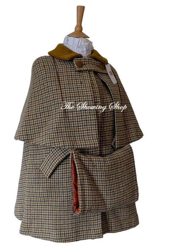 LADIES HANDMADE THREE PIECE CAPE SET