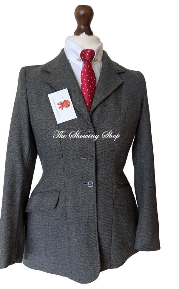 LADIES CALDENE GATCOMBE BLUE TWEED JACKET SIZE 10 (34)