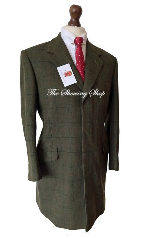 BESPOKE HAND MADE MENS TWEED COAT SIZE 40