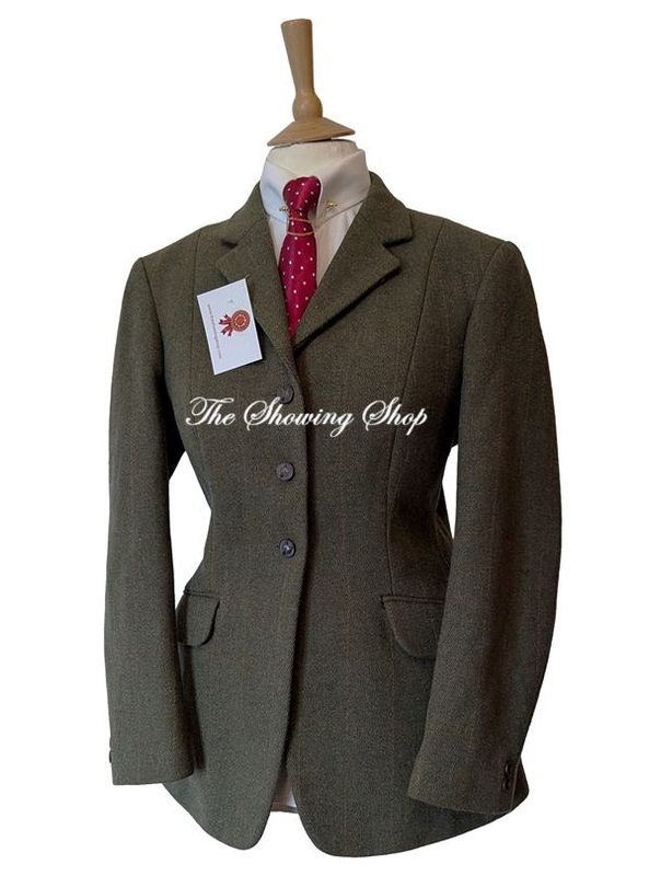 LADIES MEARS HEAVYWEIGHT DERBY TWEED JACKET SIZE 12