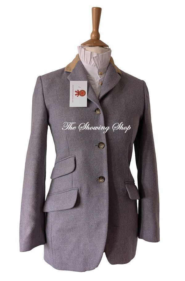 LADIES LAURA ASHLEY LAVENDER TWEED JACKET SIZE 10