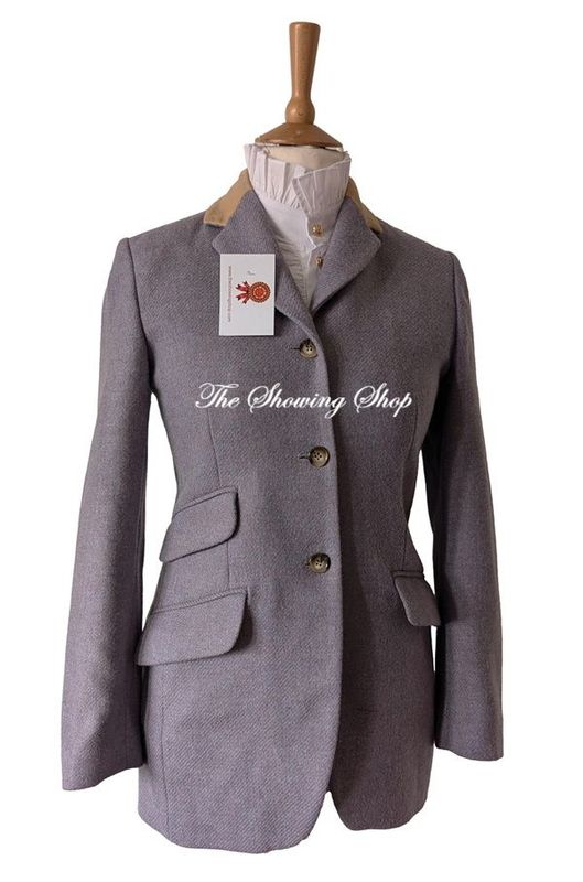 LADIES LAURA ASHLEY LAVENDER TWEED JACKET SIZE 10