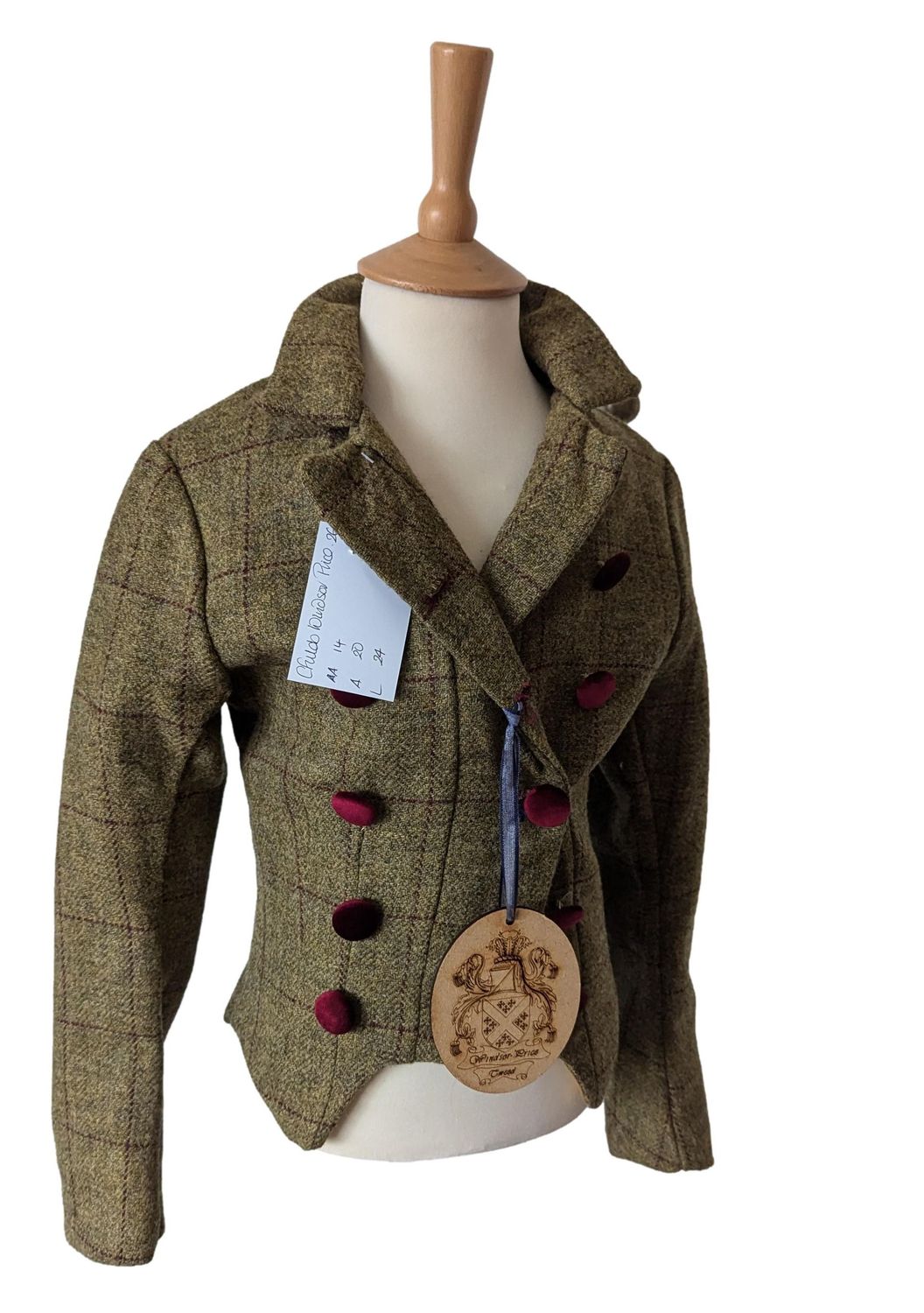 BRAND NEW GIRLS WINDSOR PRICE TWEED JACKET AGE 5-6