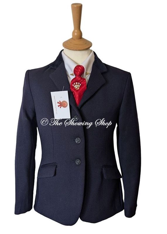 GIRLS MEARS NAVY WOOL SHOWING JACKET SIZE 29