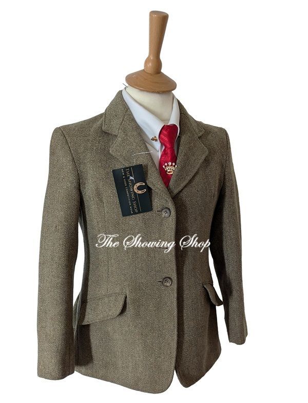 CHILDS CALDENE DERBY TWEED JACKET SIZE 28