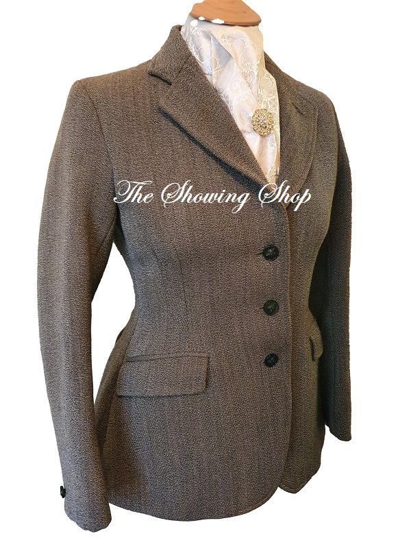 MAIDS FOXLEY HEAVYWEIGHT KEEPERS TWEED JACKET SIZE 8 (33)