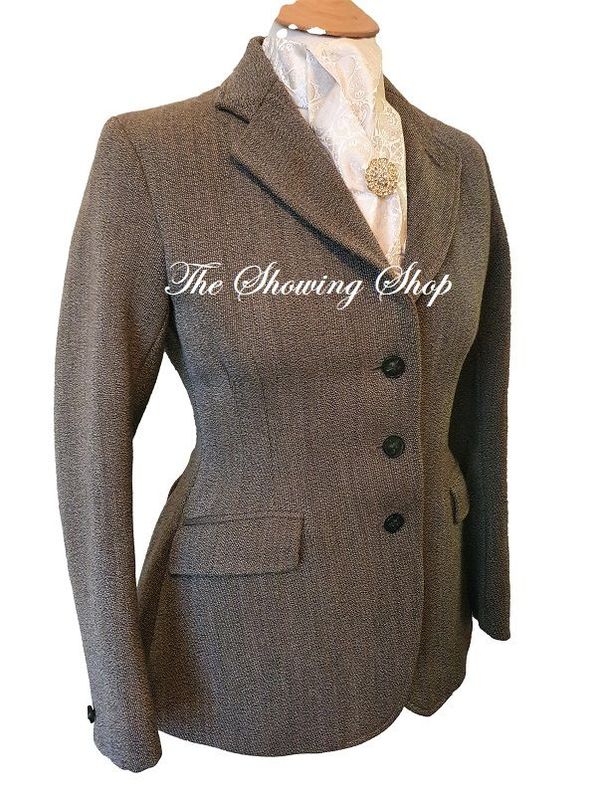 MAIDS FOXLEY HEAVYWEIGHT KEEPERS TWEED JACKET SIZE 8 (33)
