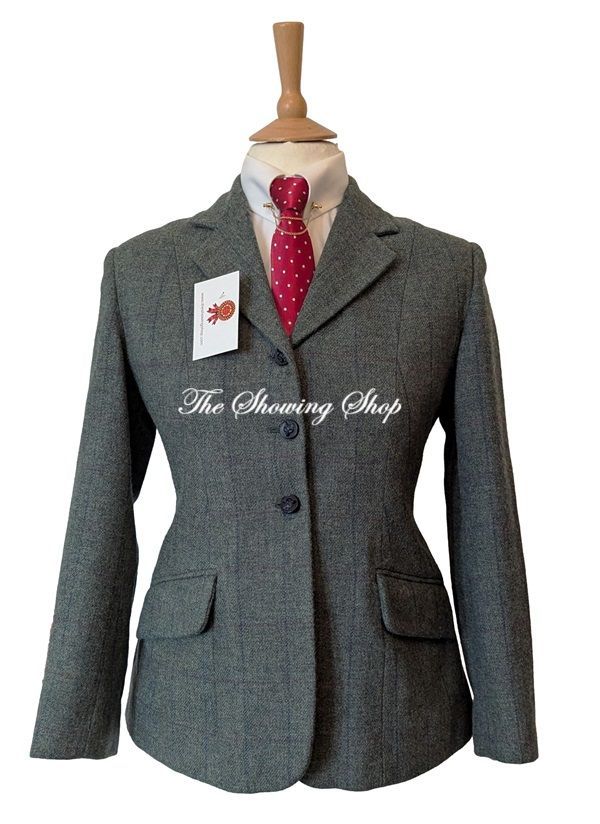 CHILDS TAGG KELHAM GREEN TWEED JACKET SIZE 30