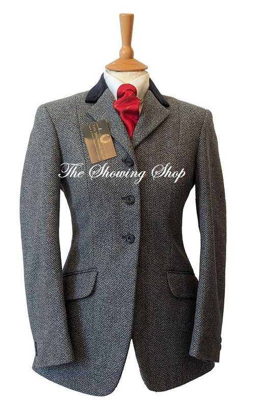 LADIES MEARS BLUE TWEED JACKET SIZE 14 (38)