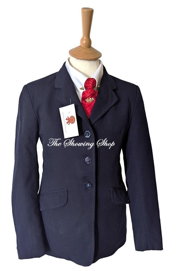 CHILDS NAVY WOOL SHOWING JACKET SIZE 28