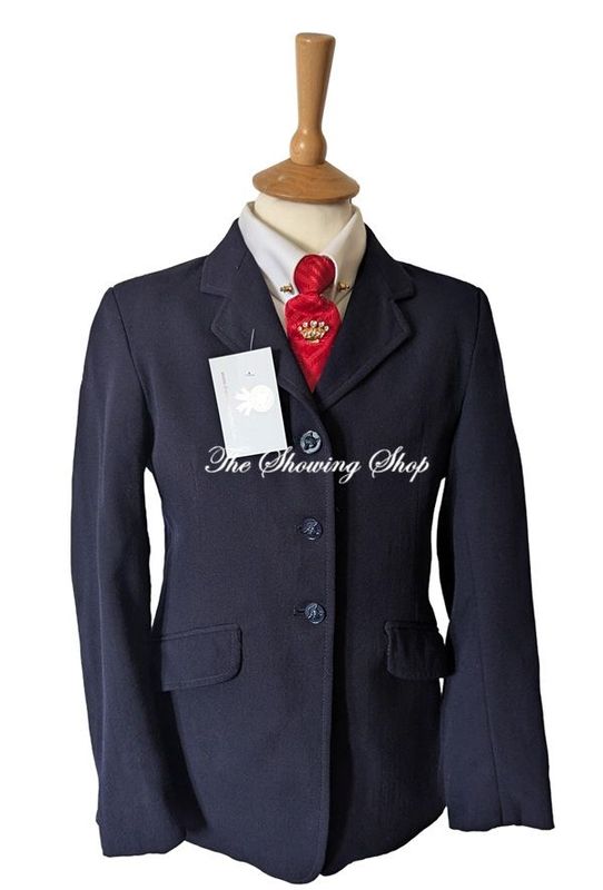 CHILDS CALDENE NAVY WOOL SHOWING JACKET SIZE 30