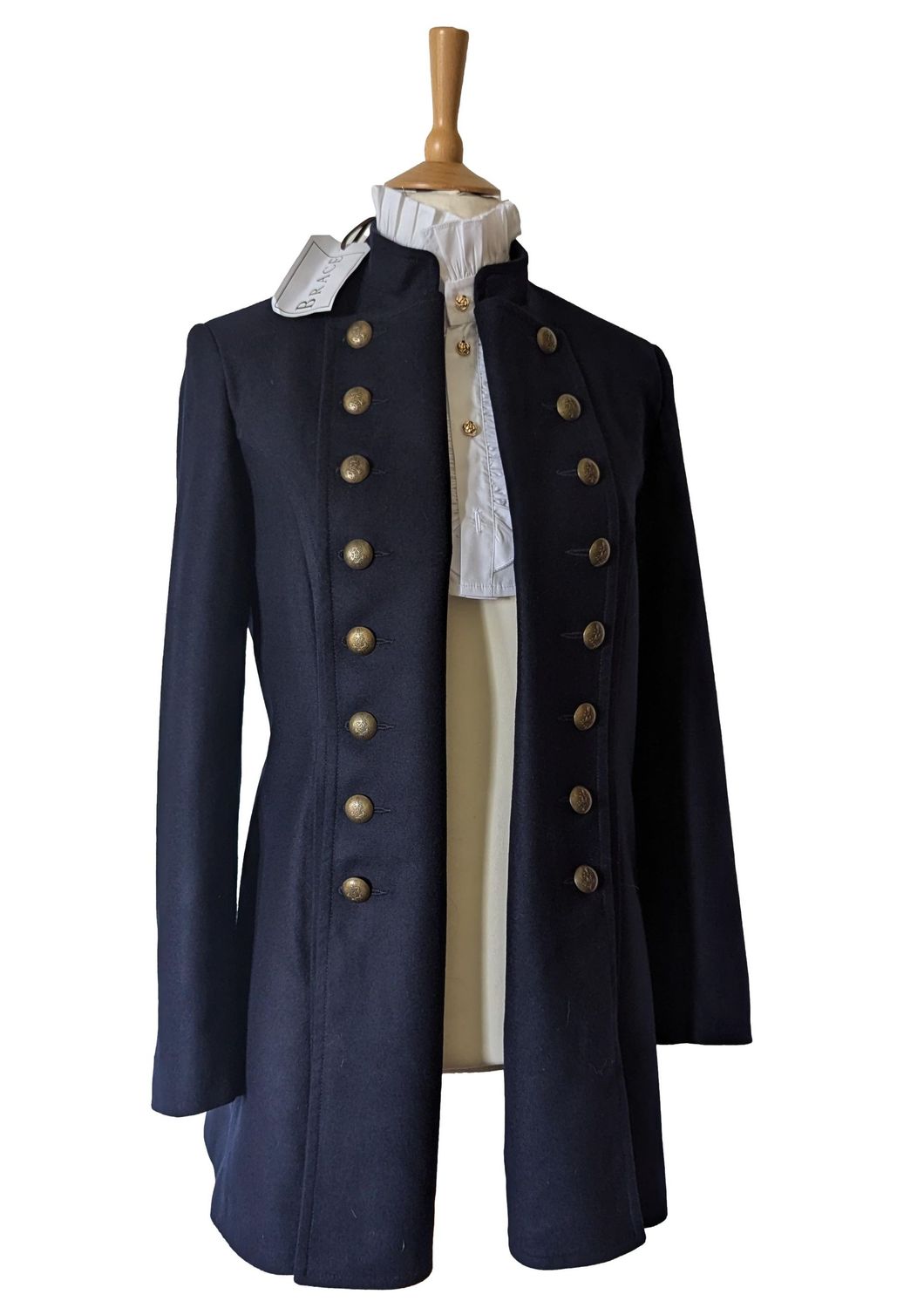BEAVER OF BOLTON NAVY PIRATE COAT SIZE 12