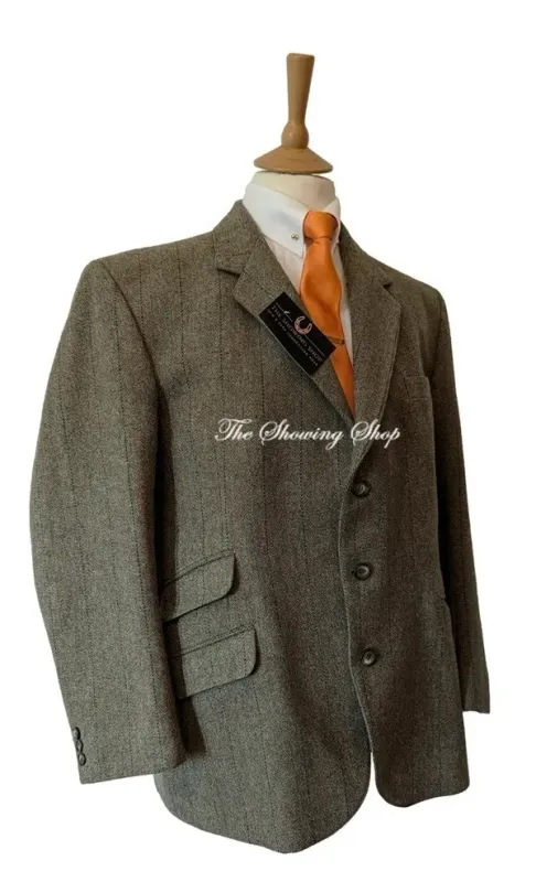 MENS HEAVYWEIGHT DERBY TWEED JACKET SIZE 46