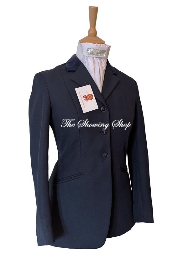 LADIES MEARS NAVY SHOWING JACKET SIZE 12 (36)