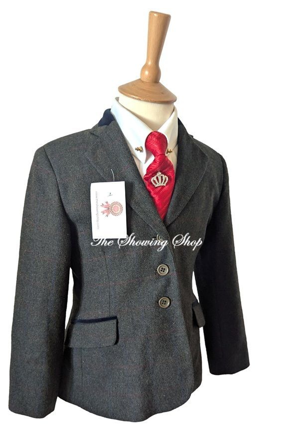 CHILDS TAGG ELF ESSEN GREEN TWEED JACKET SIZE 26