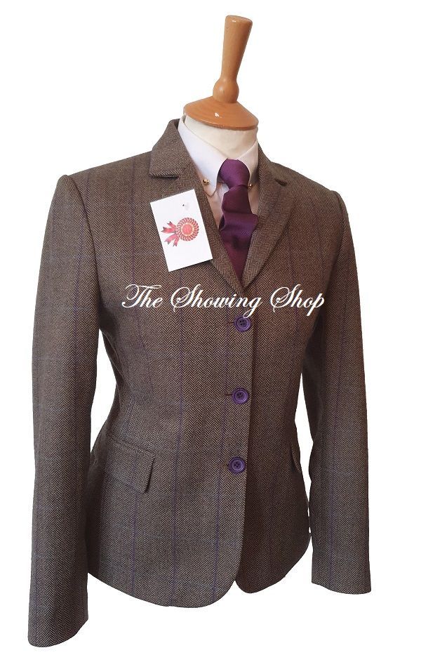 LADIES HIDEPARK KELSO TWEED HACKING JACKET SIZE 10