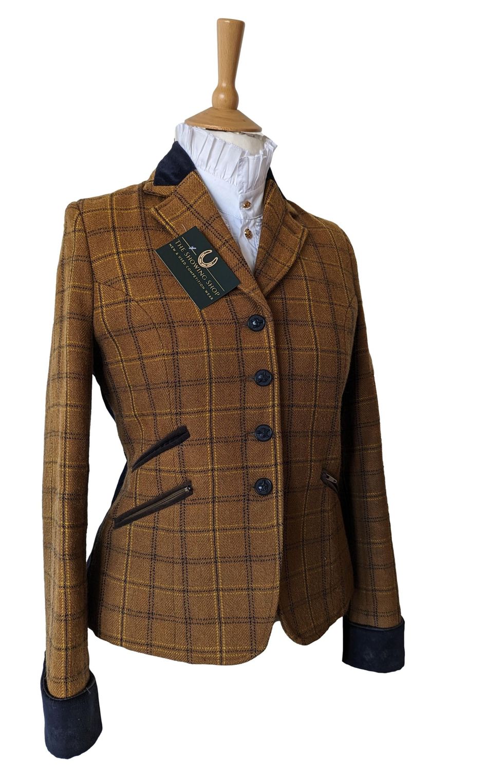LADIES EQUETECH MARLOW LEADERS JACKET & HAT SIZE 20