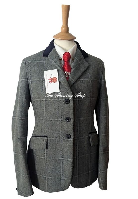 GIRLS FOXLEY MRS CANDY GREEN TWEED JACKET SIZE 30 (TALL FITTING)