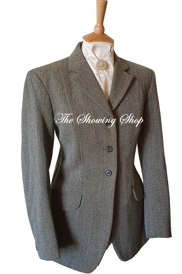 LADIES MEARS HEAVYWEIGHT KEEPERS TWEED JACKET SIZE 18 (42)