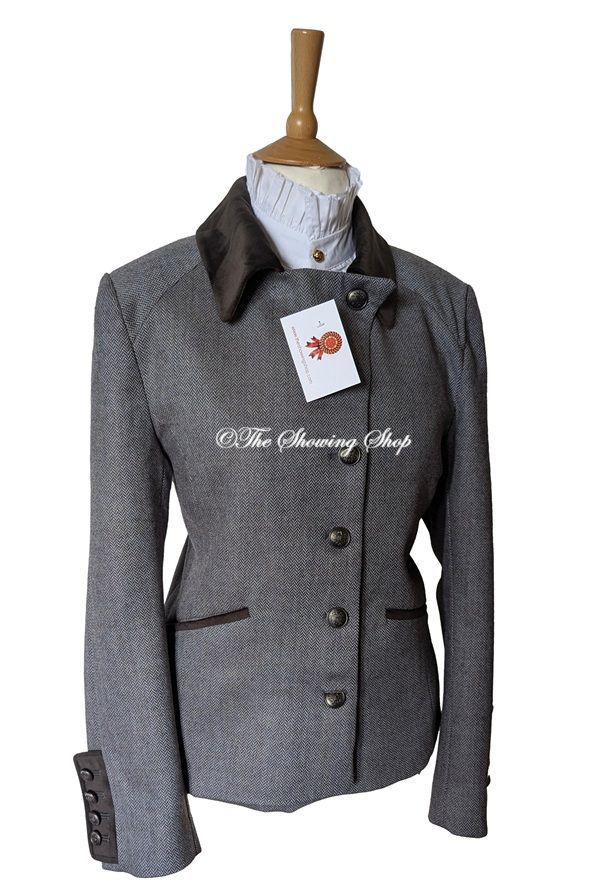 LADIES HIDEPARK BROWN TWEED JACKET SIZE 16