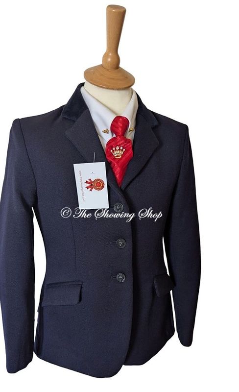 CHILDS MRS CANDY NAVY WOOL JACKET SIZE 28