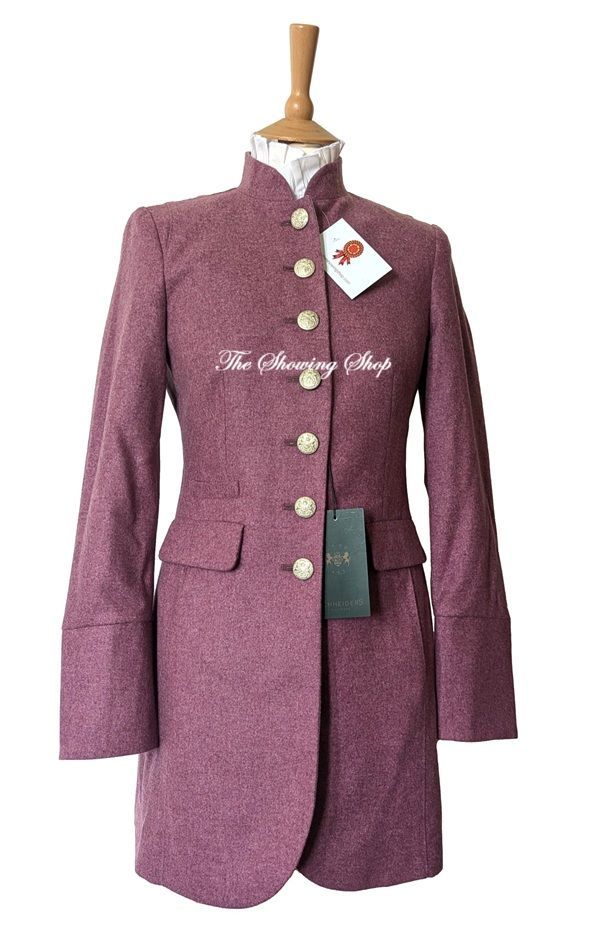 BRAND NEW LADIES SCHNEIDERS PINK TWEED COAT SIZE 10
