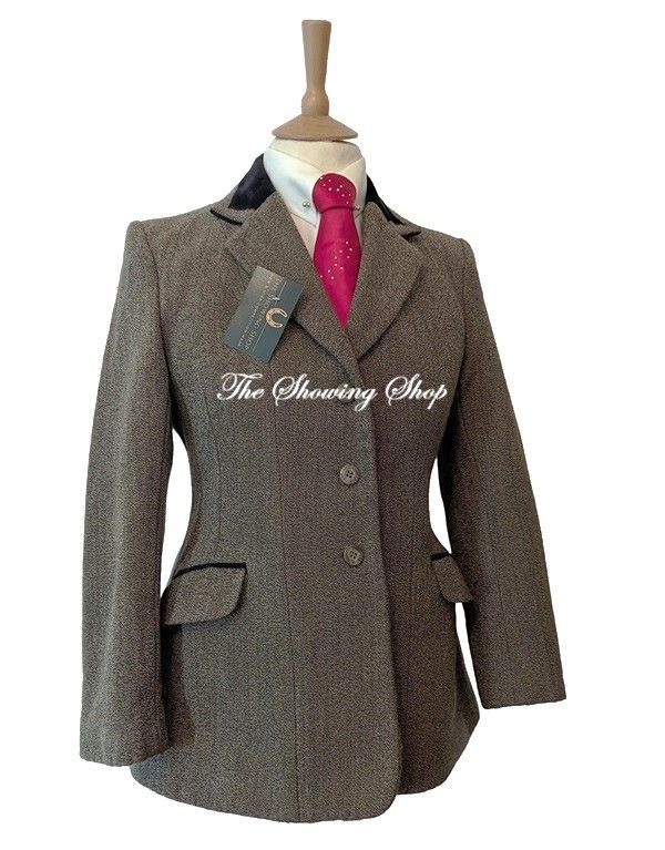 LADIES SHIRES KEEPERS TWEED JACKET SIZE 10 (34)