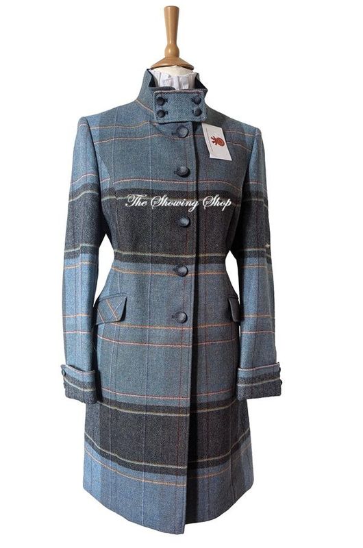 BRAND NEW LADIES COUSINS OF CHELTENHAM LONG TWEED COAT SIZE 20